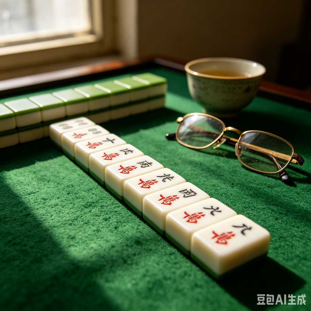 classic text mahjong set