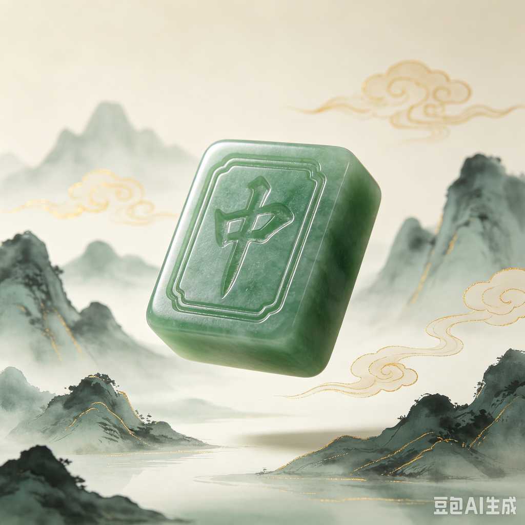 bright color mahjong tiles